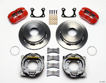 compare product Wilwood Dynapro Low-Profile 11.00in P-Brake Kit - Red Big Ford 2.36in Offset Currie