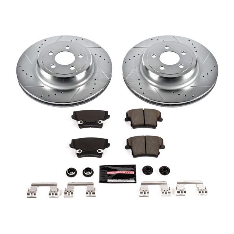 Power Stop 06 - 14 Dodge Charger Rear Z23 Evolution Sport Brake Kit - My Store