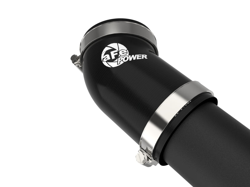 aFe 20 - 23 Ford Explorer ST V6 3.0L (tt) BladeRunner 2 - 3/4in Aluminum Cold Charge Pipe - Black - My Store