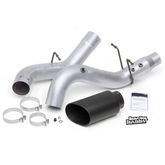compare product Banks Power 17-19 Chevy Duramax L5P 2500/3500 Monster Exhaust System w/ Black Tip