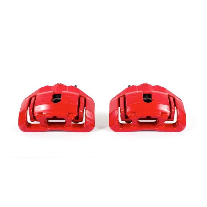Power Stop 09 - 11 BMW 335d Front Red Calipers w/Brackets - Pair - My Store