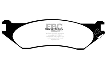 compare product EBC 98-02 Dodge B150 B1500 Cargo 1500 Van 1/2 Ton Greenstuff Front Brake Pads