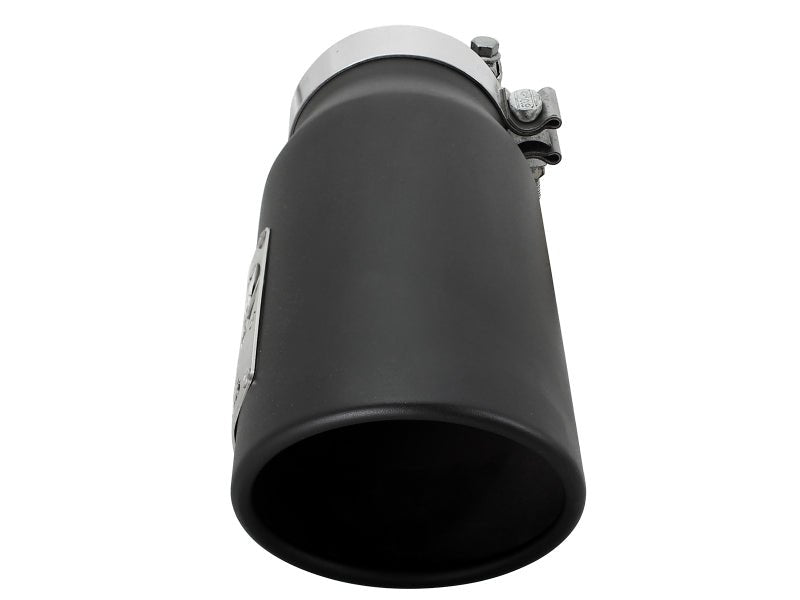 aFe MACH Force - Xp Universal Exhaust Tip 4 IN Inlet x 5 IN Outlet x 12 IN L - Black Tip - My Store