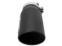 aFe MACH Force - Xp Universal Exhaust Tip 4 IN Inlet x 5 IN Outlet x 12 IN L - Black Tip - My Store