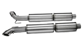 compare product Corsa 2003-06 Dodge Viper 8.3L Polished Sport Cat-Back Exhaust (3in Inlet for Use w/ Hi-Flow Conv.)