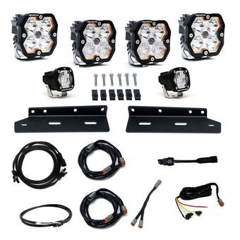 compare product Baja Designs 21-25 Ford Raptor Squadron Sport 2.0 Fog Pocket Kit (Multi Patterns) - Clear