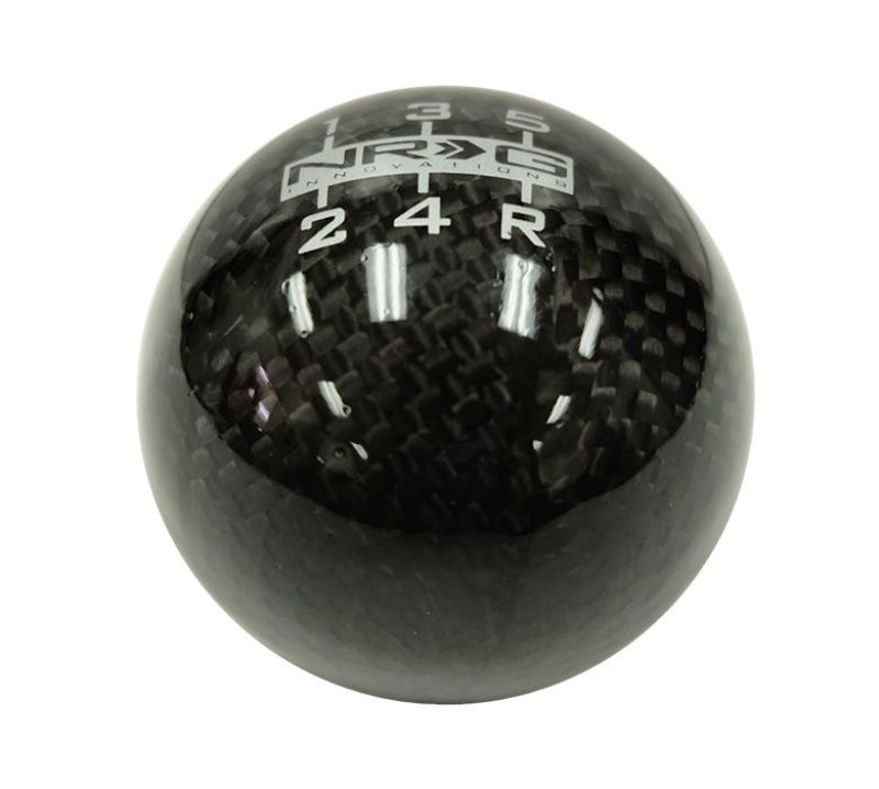 NRG Universal Ball Style Shift Knob (No Logo) - Heavy Weight - Black Carbon Fiber - My Store