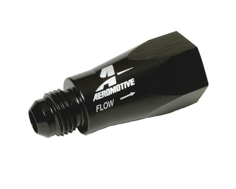 Aeromotive In - Line Full Flow Check Valve (Male - 6 AN Inlet / Female - 6 AN Outlet) - My Store