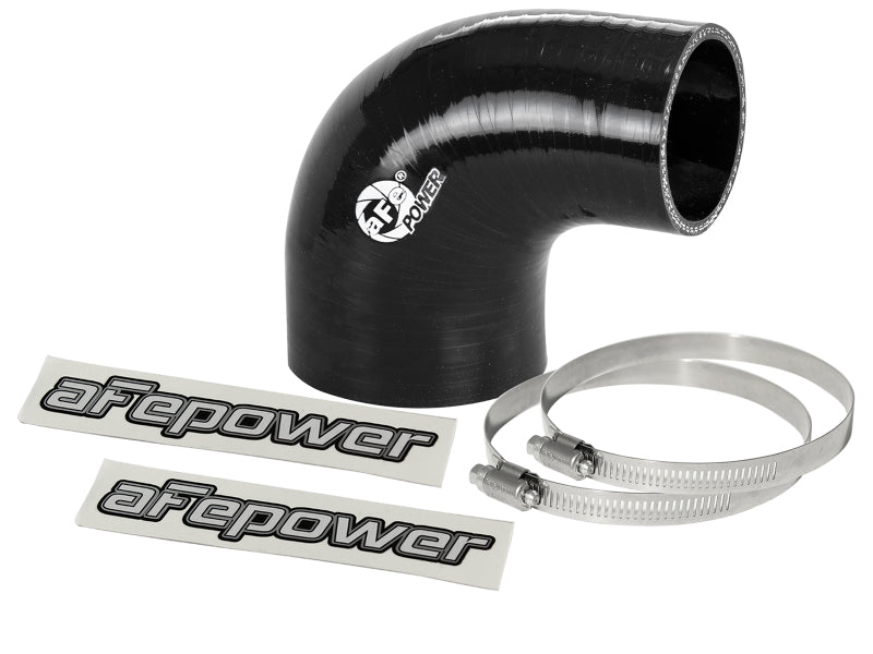 aFe Magnum FORCE Intake Coupling Kit (2 - 3/4 IN ID to 2 IN ID x 90 Deg.) Elbow Coupler - Black - My Store