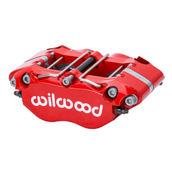 compare product Wilwood Narrow Dynapro 4.75in Mount 1.12/1.12in Pistons .950in Disc - Red Caliper