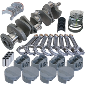 compare product Eagle Pontiac 455 4.250in Crank 6.800in I-Beam Rods -6cc Flat Top 4.185in Pistons Rotating Assembly