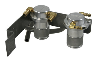 compare product Moroso 08-14 Subaru STi (w/Top Mount Intercooler) Air/Oil Separator Catch Can - Billet Aluminum
