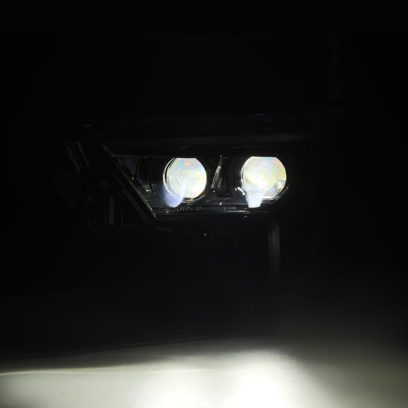 AlphaRex 22 - 23 Toyota Tundra LUXX - Series Headlights Black w/White DRL - Req 810029 OR 810030 - My Store