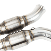 Kooks 06 - 13 Chevy Corvette C6 ZO6/ZR1 LS9/LS7 GREEN catted X - Pipe (Kooks Header Req) - My Store