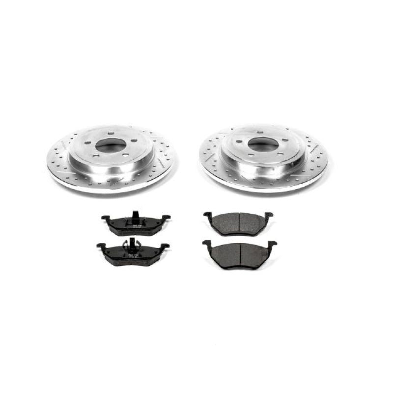Power Stop 05 - 08 Ford Escape Rear Z23 Evolution Sport Brake Kit - My Store