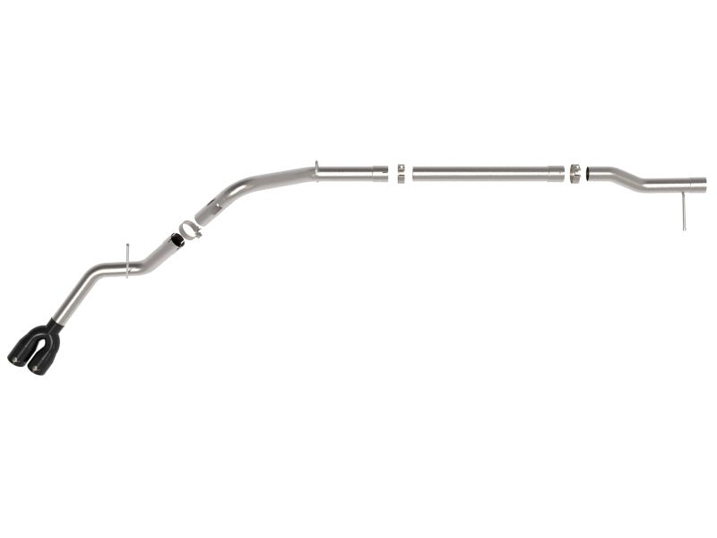 aFe Rebel XD Series 3 IN 304SS DPF - Back 23 - 24 GM Trucks L6 - 3.0L (td) LZ0 - Dual Black Tip - My Store