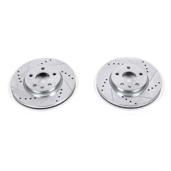 compare product Power Stop 17-19 Chevrolet Bolt EV Front Evolution Drilled & Slotted Rotors - Pair