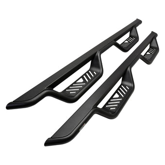 compare product Westin 05-22 Toyota Tacoma Double Cab Outlaw Drop Nerf Step Bars - Textured Black