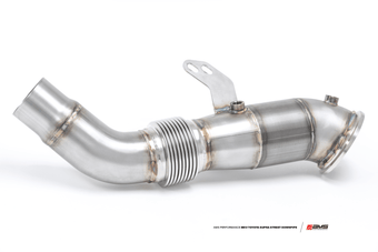 compare product AMS Performance 2020+ Toyota Supra A90 Street Downpipe w/GESI Catalytic Converter
