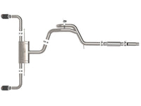 aFe Gemini XV 3in to 2 1/2in 304 SS Cat - Back Exhaust 22 - 23 Volkswagen GTI (MK8) 2.0L w/ Carbon Tips - My Store