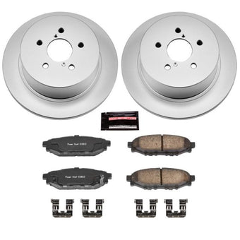 compare product Power Stop 05-09 Subaru Legacy Rear Z17 Evolution Geomet Coated Brake Kit