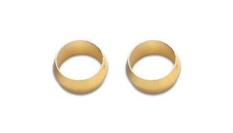 compare product Vibrant 5/8in Brass Olive Hardline Tubing Inserts (2 Pack)