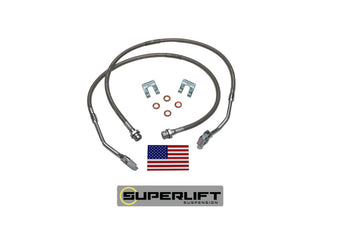 compare product Superlift 79-86 GM Pickup/Blazer/Suburban w/ 8-12in Lift Kit (Pair) Bullet Proof Brake Hoses