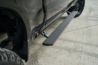 compare product Body Armor 4x4 15-24 Ford F-150 Crew Cab (Excl. Raptor) E-Power Board Steps - Black