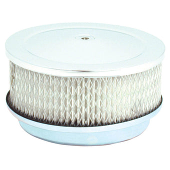 compare product Spectre Air Cleaner 6-3/8in. x 2-1/2in. Chrome - Paper