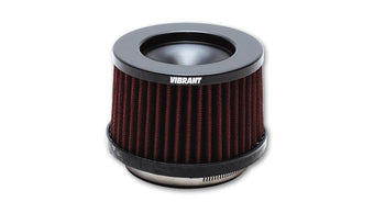 compare product Vibrant The Classic Perf Air Filter 4.75in O.D. Cone x 3-5/8in Tall x 5in inlet I.D. Turbo Outlets