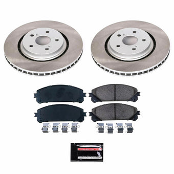 compare product Power Stop 20-23 Toyota Camry Front Semi-Coated Rotor Kit