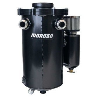 compare product Moroso Pro Mod 7in Diameter 7qt Black PC Dry Sump Tank
