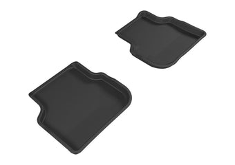 compare product 3D MAXpider 2011-2018 Volkswagen Jetta Sedan Kagu 2nd Row Floormats - Black