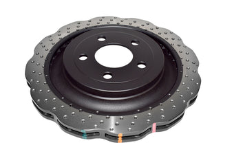compare product DBA 15-20 Ford Mustang (w/GT Performance Package) Rear 4000 Series Drilled Wavy Rotor