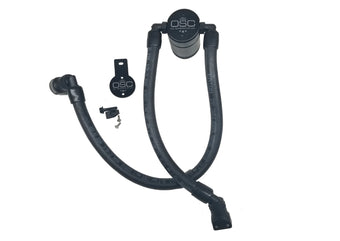 compare product J&L 10-18 Ford Taurus Sho EcoBoost V6 Passenger Side Oil Separator 3.0 - Black Anodized