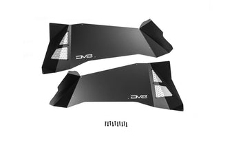 compare product DV8 Offroad 07-18 Jeep Wrangler JK Rear Inner Fender - Satin Black