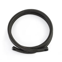 Mishimoto 6Ft Stainless Steel Braided Hose w/ - 6AN Fittings - Black - My Store