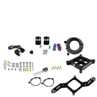 compare product Nitrous Express 4150 Single Entry Crossbar Nitrous Plate Kit Pro-Power (100-500HP) w/o Bottle