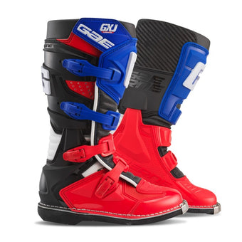 compare product Gaerne GXJ Boot Red/White/Blue Size - Youth 2