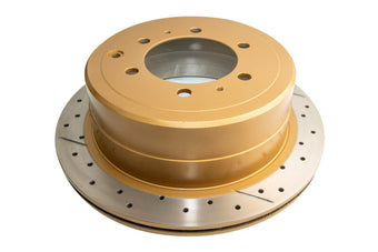 compare product DBA 96-97 Lexus LX450 / 8/92+ Toyota Landcruiser Rear Drilled & Slotted Street Series Rotor