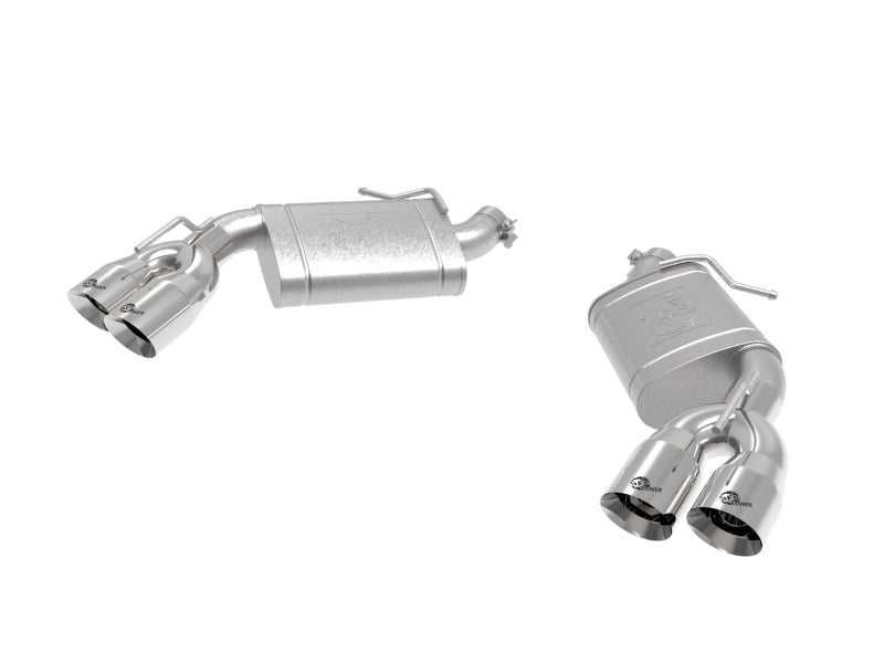 aFe POWER MACH Force - Xp 3in Axle - Back 16 - 21 Chevrolet Camaro SS V8 6.2L w/Mufflers - Polished - My Store