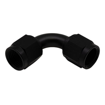 compare product DeatschWerks 6AN Flare Female Swivel 90-Degree to 6AN Flare Female Swivel - Anodized Matte Black