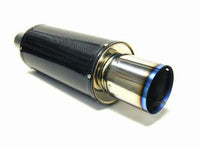 HKS Universal Carbon - Ti Cat - back Exhaust - 170mm Shell/75mm Diameter - My Store