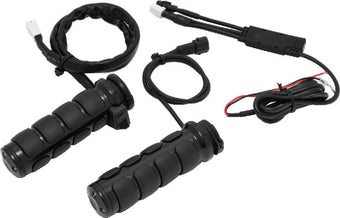compare product Kuryakyn Heated ISO Grips Dual Cable Gloss Black