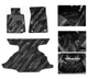 HKS FLOOR MATS RZ34 FULL SET OCT LHD - My Store