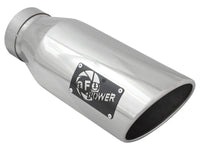 aFe Diesel Exhaust Tip Bolt On Polished 4in Inlet x 6in Outlet x 15in Long - My Store