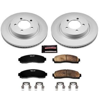 compare product Power Stop 02-05 Ford Explorer Front Z17 Evolution Geomet Coated Brake Kit