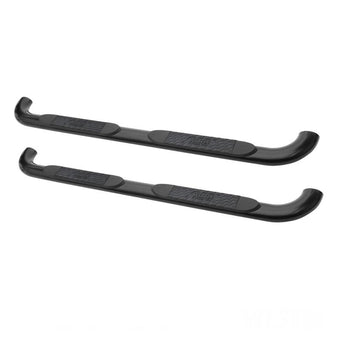 compare product Westin 2014-2018 Chevy Silverado 1500 Dbl Cab (Body Mount) Platinum 4 Oval Nerf Step Bars - Black
