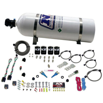 compare product Nitrous Express Ford EFI Dual Stage Nitrous Kit (50-150HP x 2) w/15lb Bottle