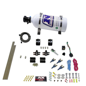 compare product Nitrous Express 4 Cyl Gas Nitrous Kit (100-250HP) w/5lb Bottle